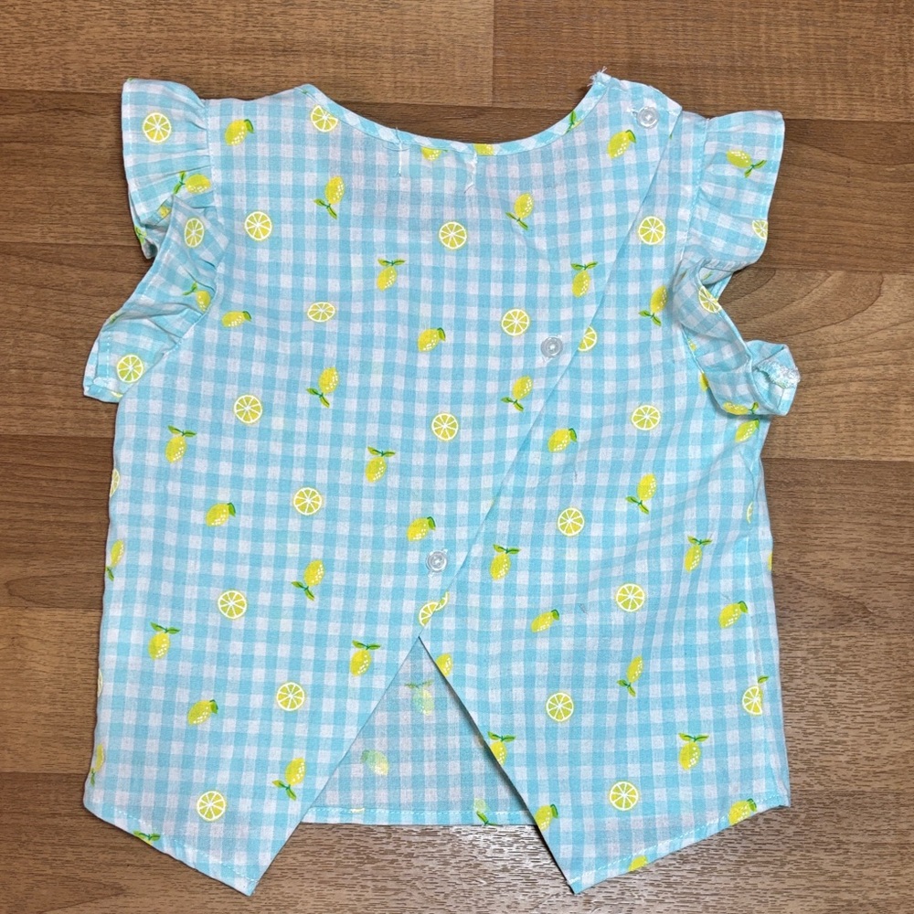 Girls Set Lemon Pattern - Picture 6 of 6